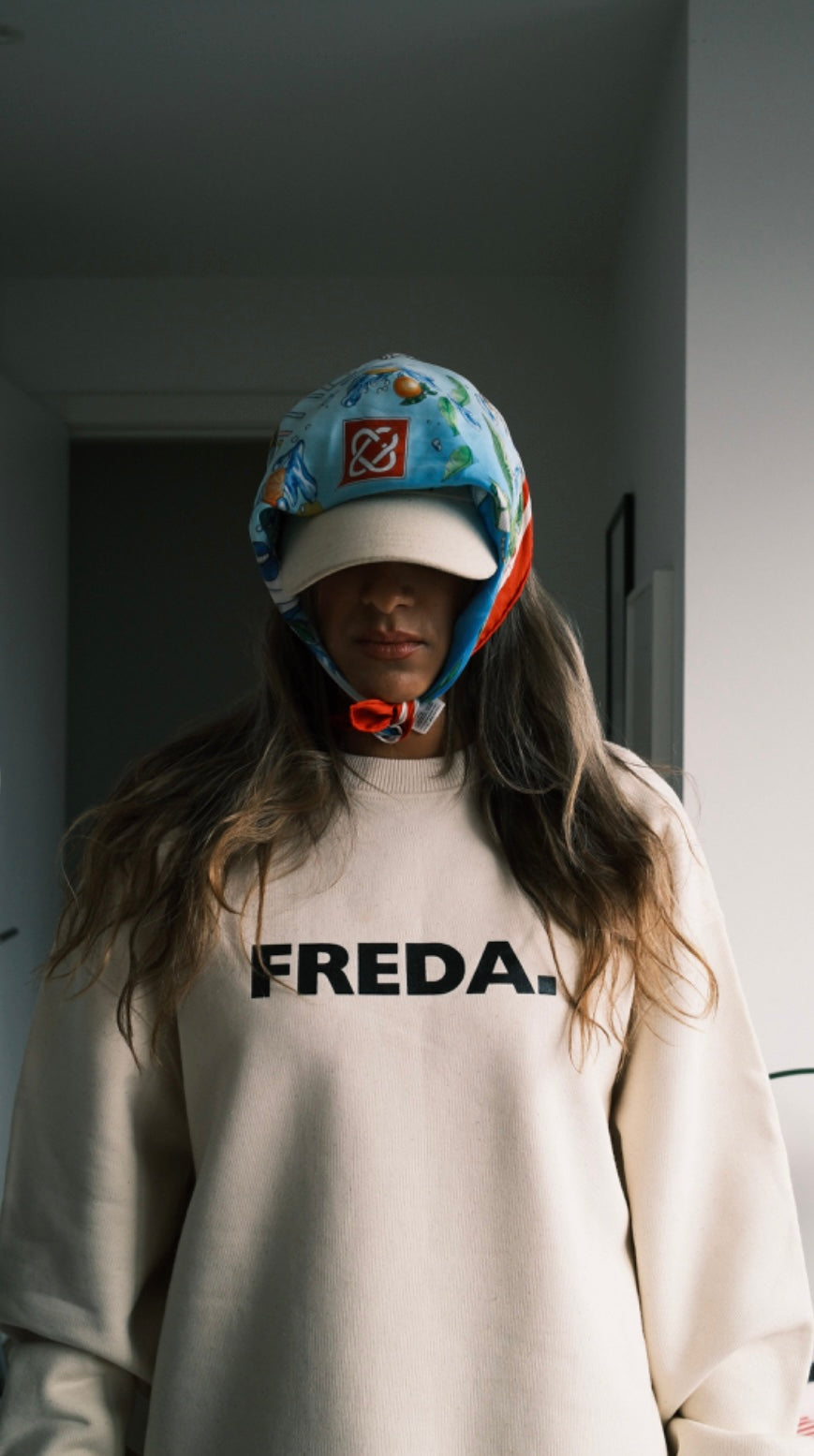 THE FREDA. SWEATSHIRT CREAM