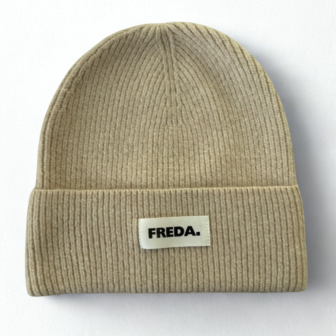 FREDA. Beanie Hat Cream