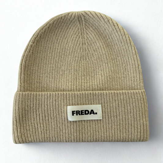 FREDA. Beanie Hat Cream